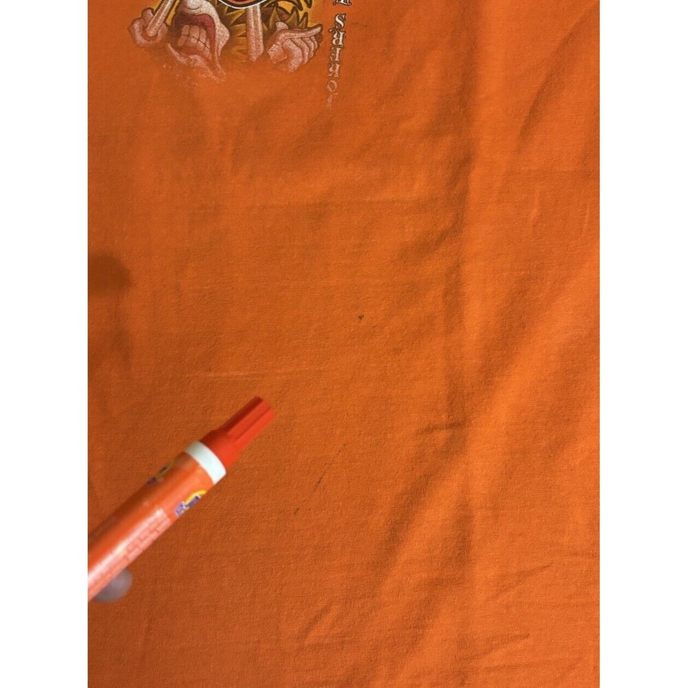 Vintage Harley Davidson 2 Sided Joker Las Vegas Nevada Orange Tee Men’s Size M - Picture 7 of 16